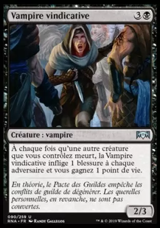 L\'allégeance de Ravnica - Vampire vindicative