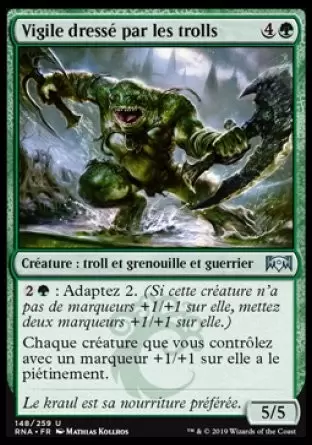 L\'allégeance de Ravnica - Vigile dressé par les trolls