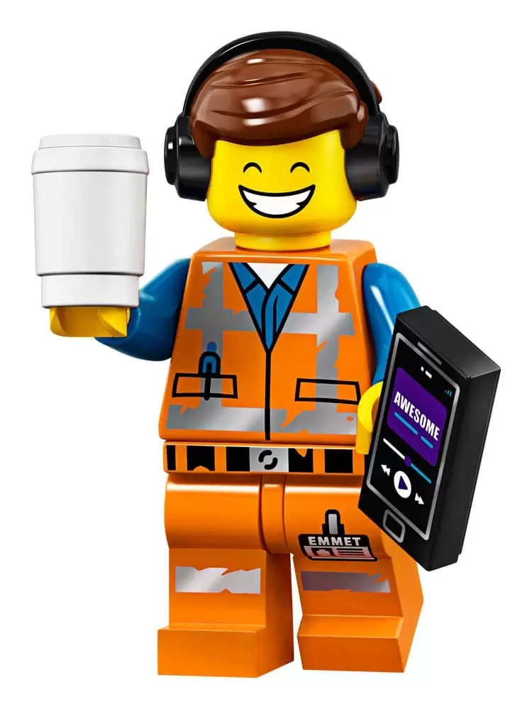 Minifigures : The Lego Movie 2 - Emmet Awesome Remix