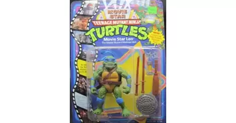 1991 Playmates TMNT Teenage Mutant Ninja Turtles Movie Star Raph -1