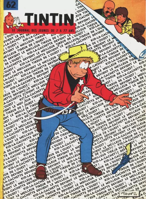 Recueil du journal de Tintin - Tintin Album du Journal N° 062