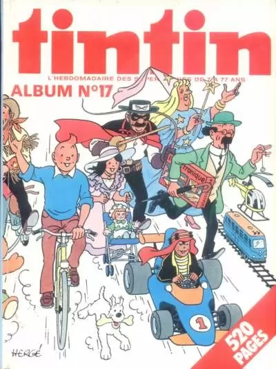 Recueil du Journal de Tintin (Nouvelle édition) - Album N° 017