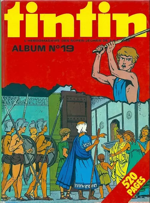 Recueil du Journal de Tintin (Nouvelle édition) - Album N° 019