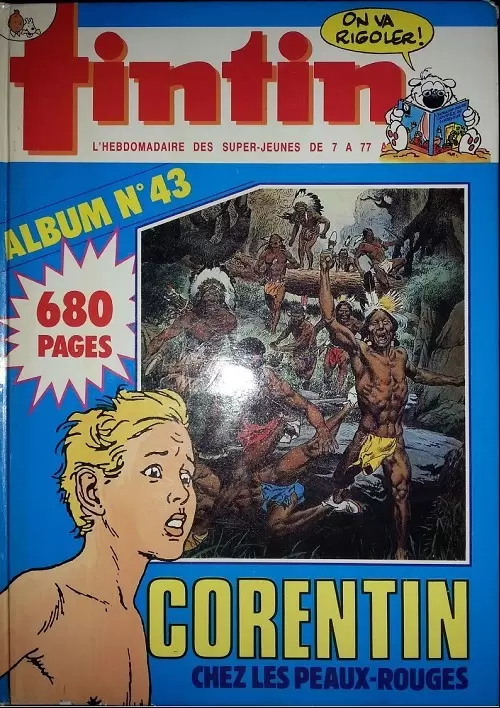 Recueil du Journal de Tintin (Nouvelle édition) - Album N° 043