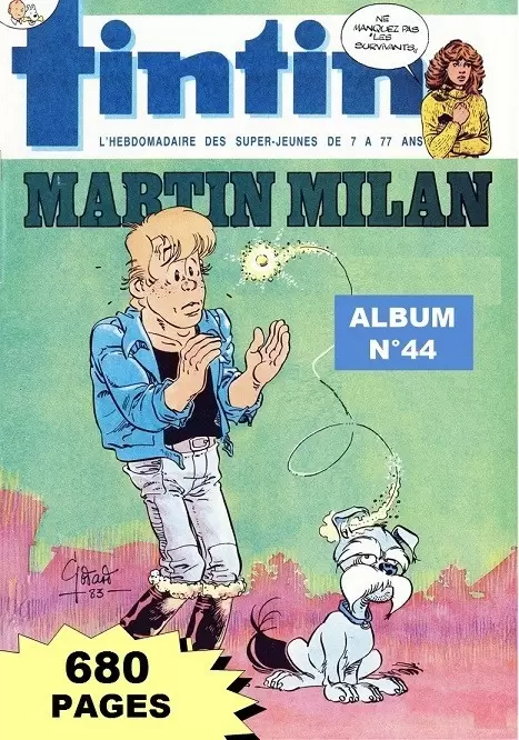 Recueil du Journal de Tintin (Nouvelle édition) - Album N° 044