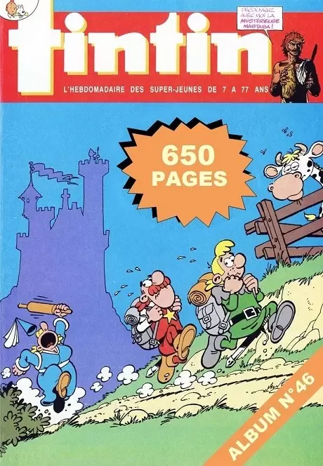 Recueil du Journal de Tintin (Nouvelle édition) - Album N° 046