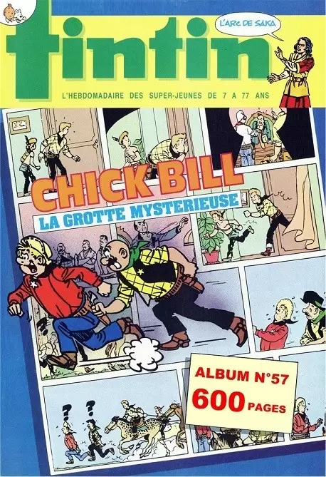 Recueil du Journal de Tintin (Nouvelle édition) - Album N° 057
