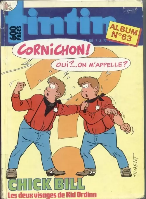 Recueil du Journal de Tintin (Nouvelle édition) - Album N° 063