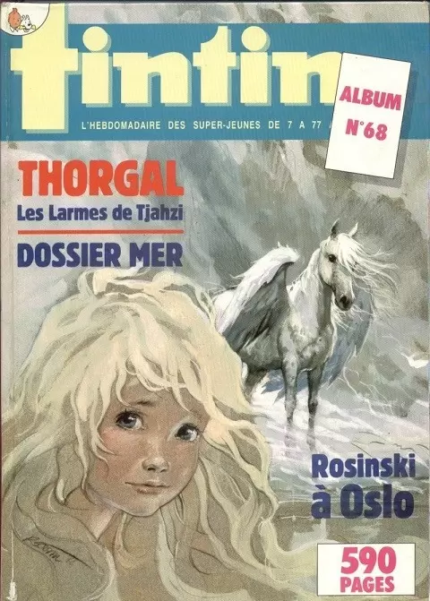 Recueil du Journal de Tintin (Nouvelle édition) - Album N° 068