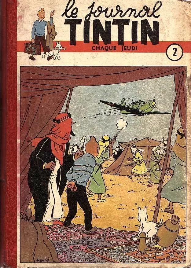 Recueil du journal de Tintin - Tintin Album du Journal N° 002