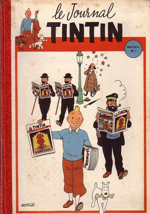 Recueil du journal de Tintin - Tintin Album du Journal N° 001