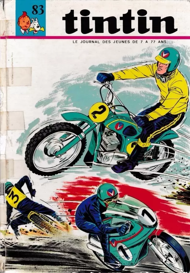 Recueil du journal de Tintin - Tintin Album du Journal N° 083