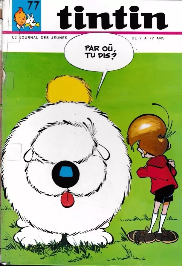 Recueil du journal de Tintin - Tintin Album du Journal N° 077