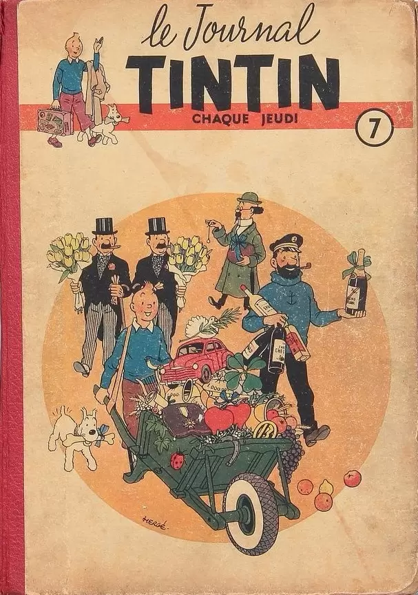 Recueil du journal de Tintin - Tintin Album du Journal N° 007