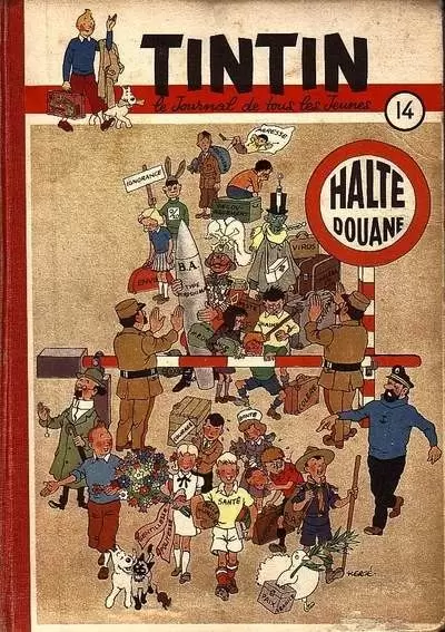 Recueil du journal de Tintin - Tintin Album du Journal N° 014