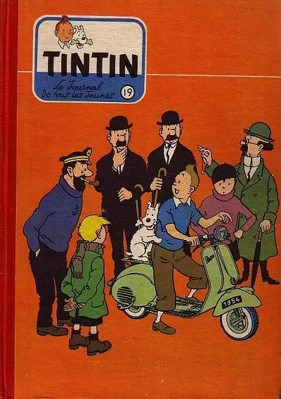 Recueil du journal de Tintin - Tintin Album du Journal N° 019