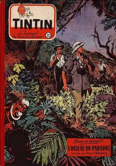 Recueil du journal de Tintin - Tintin Album du Journal N° 020