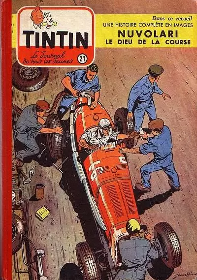 Recueil du journal de Tintin - Tintin Album du Journal N° 021