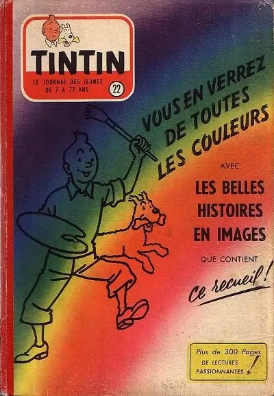 Recueil du journal de Tintin - Tintin Album du Journal N° 022