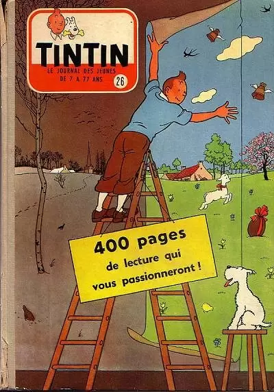Recueil du journal de Tintin - Tintin Album du Journal N° 026
