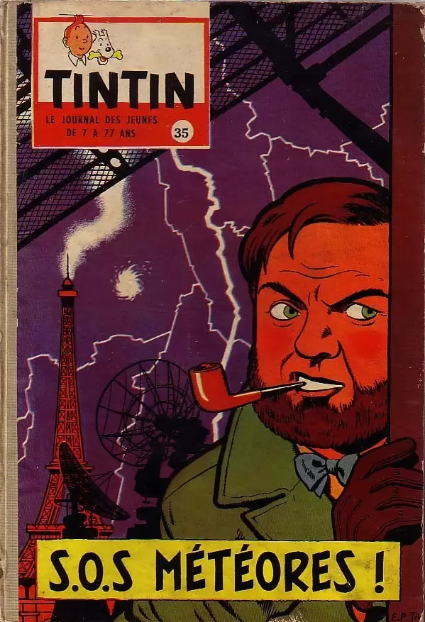 Recueil du journal de Tintin - Tintin Album du Journal N° 035