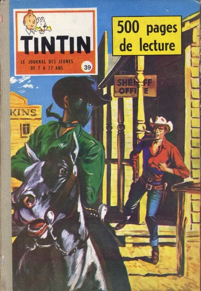 Recueil du journal de Tintin - Tintin Album du Journal N° 039