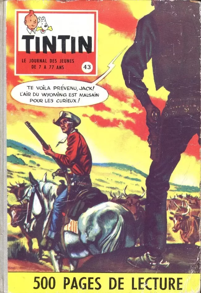 Recueil du journal de Tintin - Tintin Album du Journal N° 043
