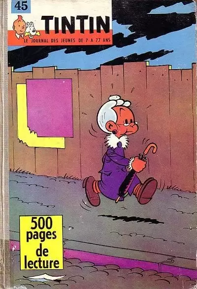 Recueil du journal de Tintin - Tintin Album du Journal N° 045