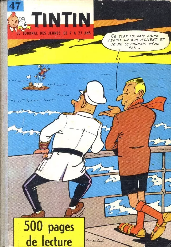 Recueil du journal de Tintin - Tintin Album du Journal N° 047
