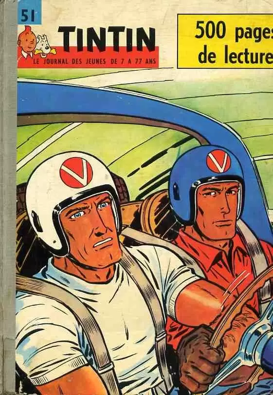 Recueil du journal de Tintin - Tintin Album du Journal N° 051