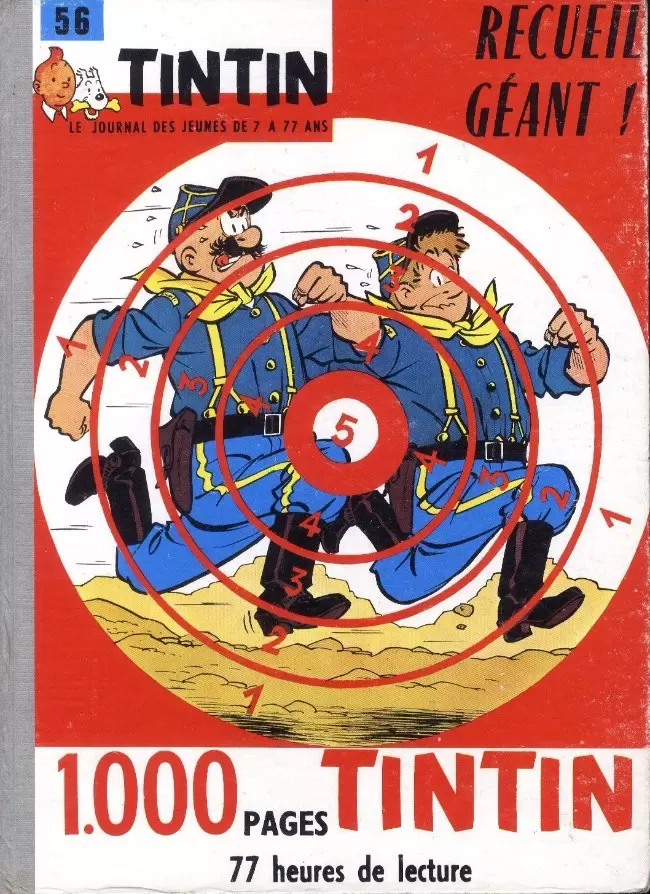 Recueil du journal de Tintin - Tintin Album du Journal N° 056