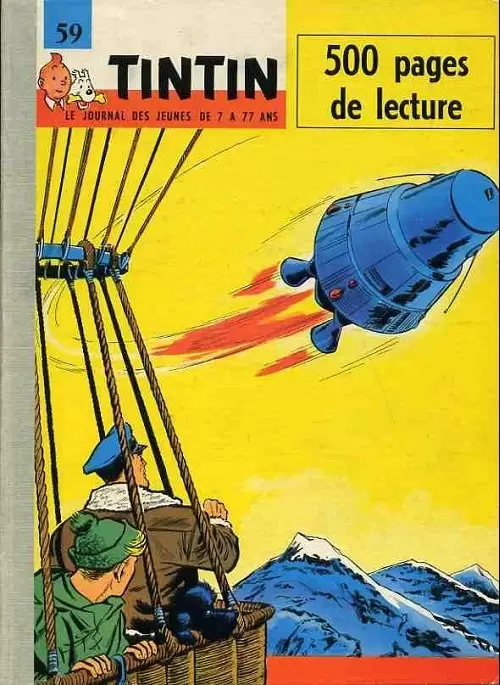 Recueil du journal de Tintin - Tintin Album du Journal N° 059