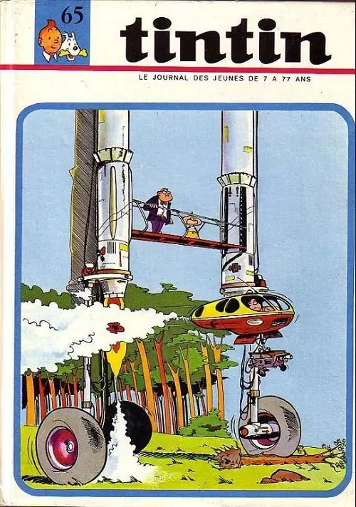 Recueil du journal de Tintin - Tintin Album du Journal N° 065