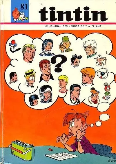 Recueil du journal de Tintin - Tintin Album du Journal N° 081