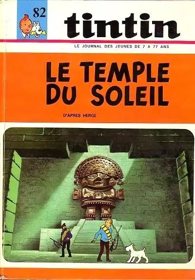 Recueil du journal de Tintin - Tintin Album du Journal N° 082