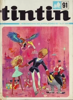 Recueil du journal de Tintin - Tintin Album du Journal N° 091