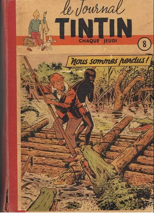 Recueil du journal de Tintin - Tintin Album du Journal N° 008