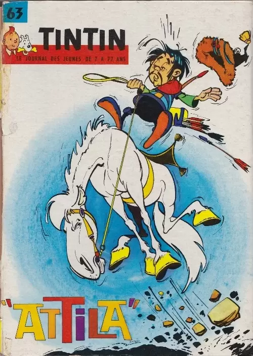 Recueil du journal de Tintin - Tintin Album du Journal N° 063