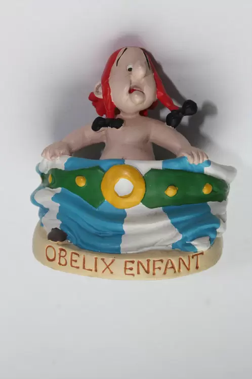 Statuettes Astérix - Obélix enfant