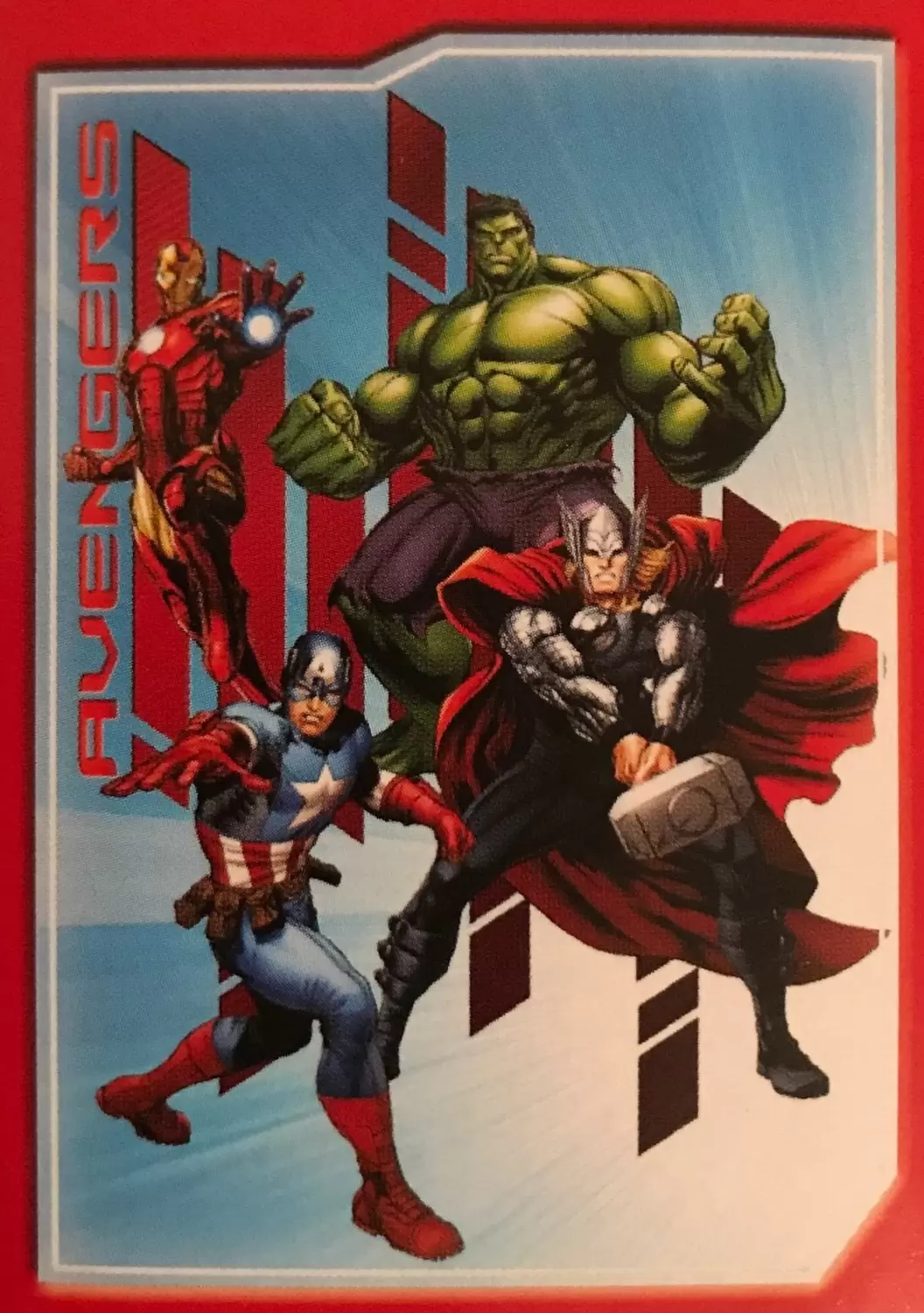 Avengers : Rassemblement - CAPTAIN AMERICA  /  HULK  /  IRON MAN /  THOR