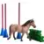 Slalom pour poney