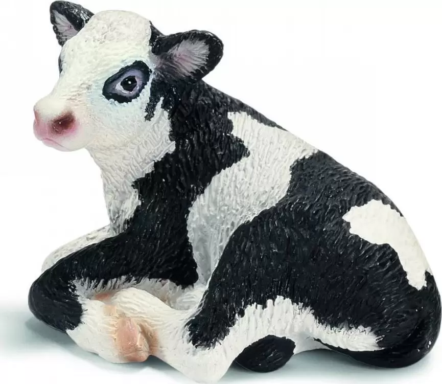 Farm World - Veau Holstein couché