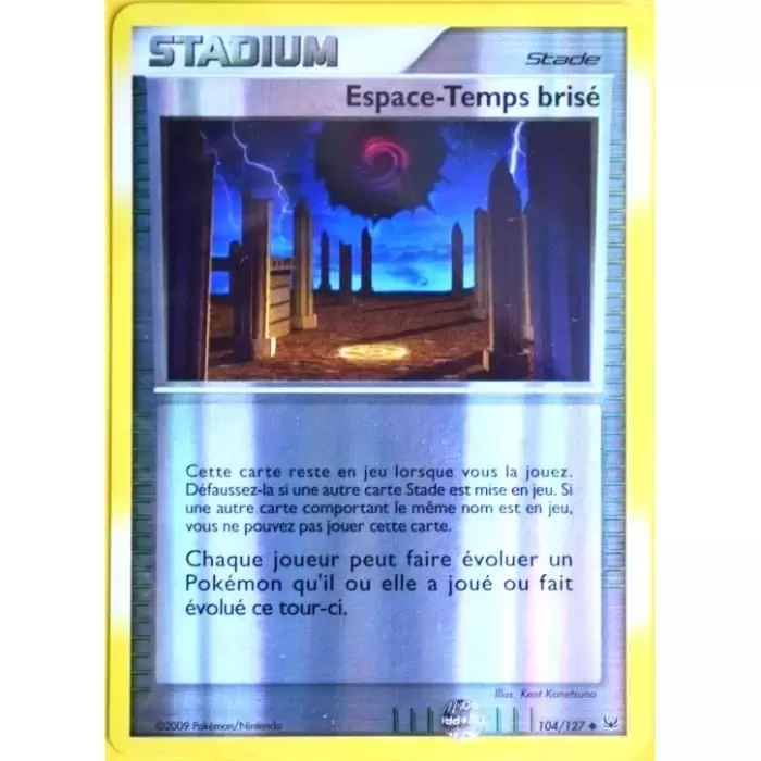 Pokémon Série Platine - Espace-Temps brisé Reverse