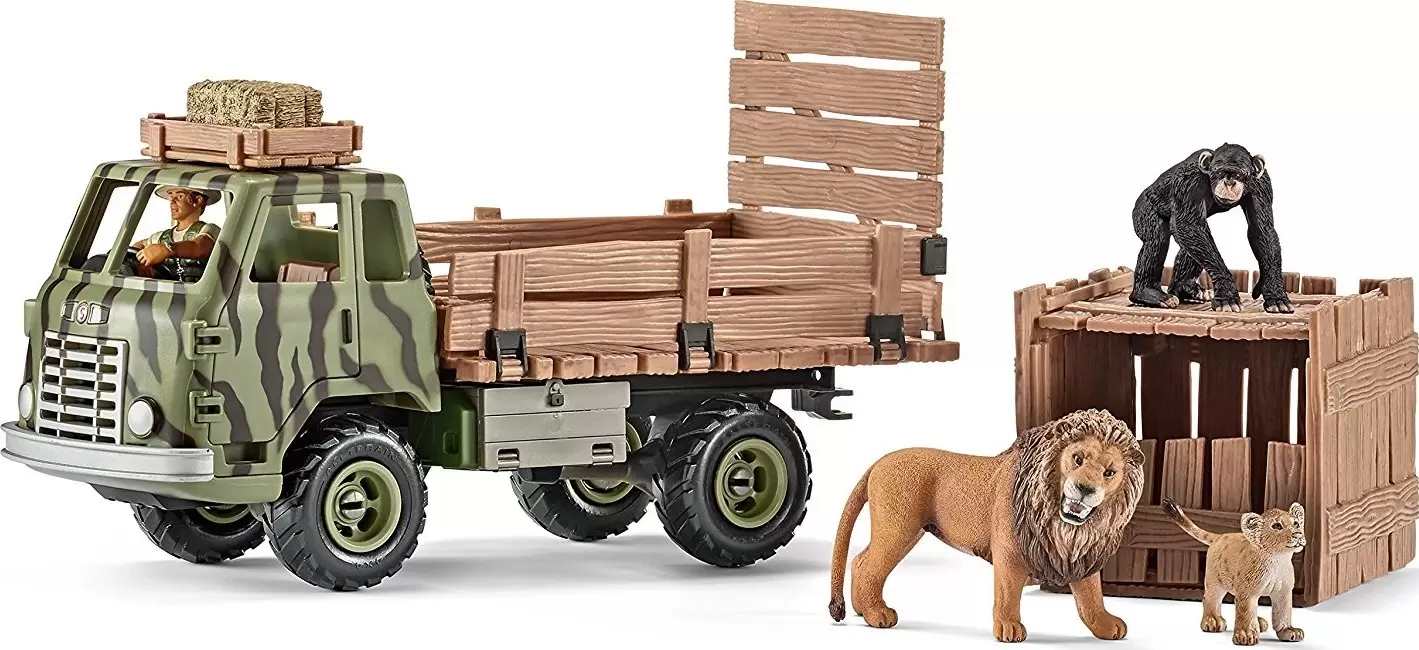 Wild Life - Camion safari sauvetage d\'animaux