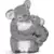 Koala femelle avec jeune koala