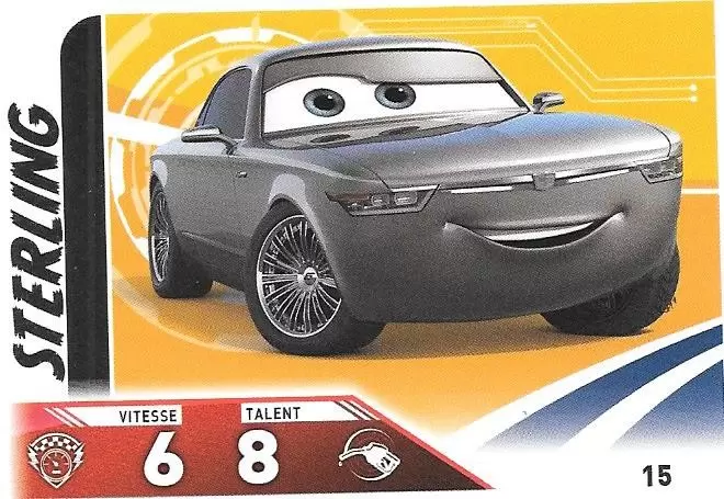 Cartes TOPPS Cars 3 - \