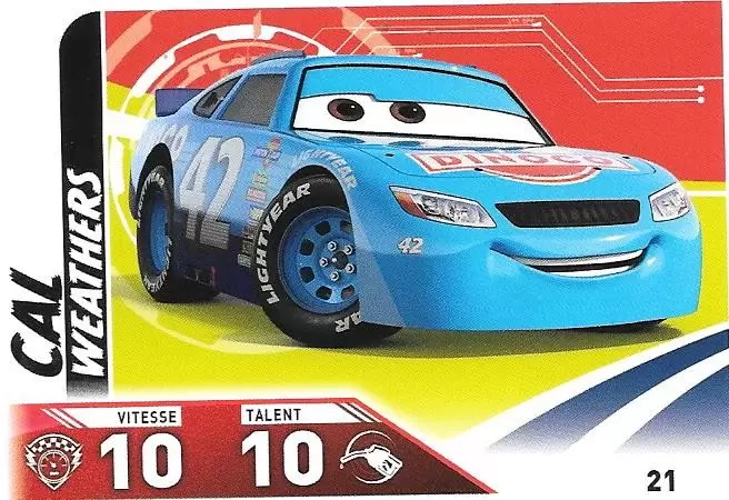 Cartes TOPPS Cars 3 - \