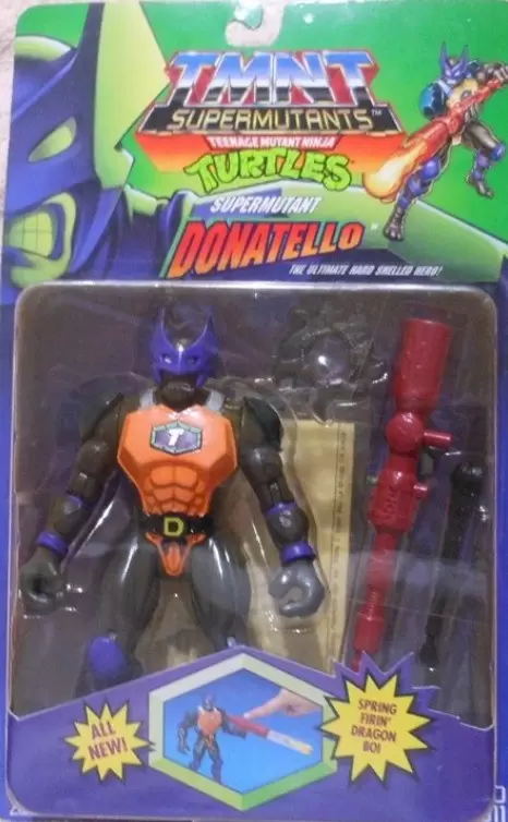 Vintage Teenage Mutant Ninja Turtles (TMNT) - Supermutants (Donatello)