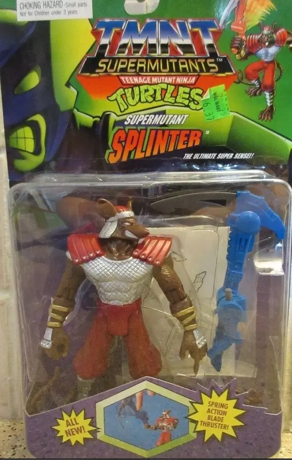 Les Tortues Ninja (1988 à 1997) - Supermutants (Splinter)