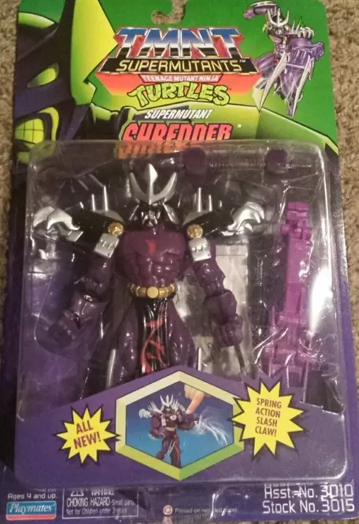 Playmates teenage mutant ninja turtles super shredder vintage